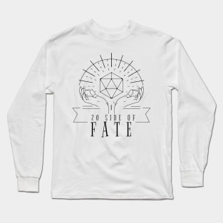 Pen and paper 20 Side of fate Long Sleeve T-Shirt